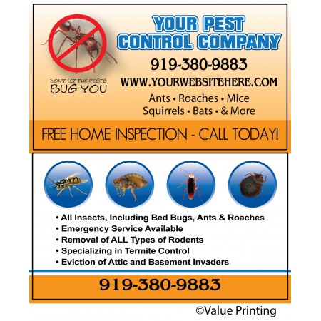 Pest Control Business Card #9