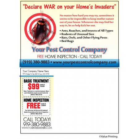 Pest Control Postcard #6 